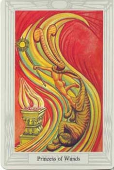 Stokkenes Prinssesse tarotkort